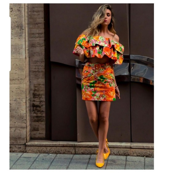 Zara Skirts Zara Limited Edition 2 Piece Sets Skirt Poshmark